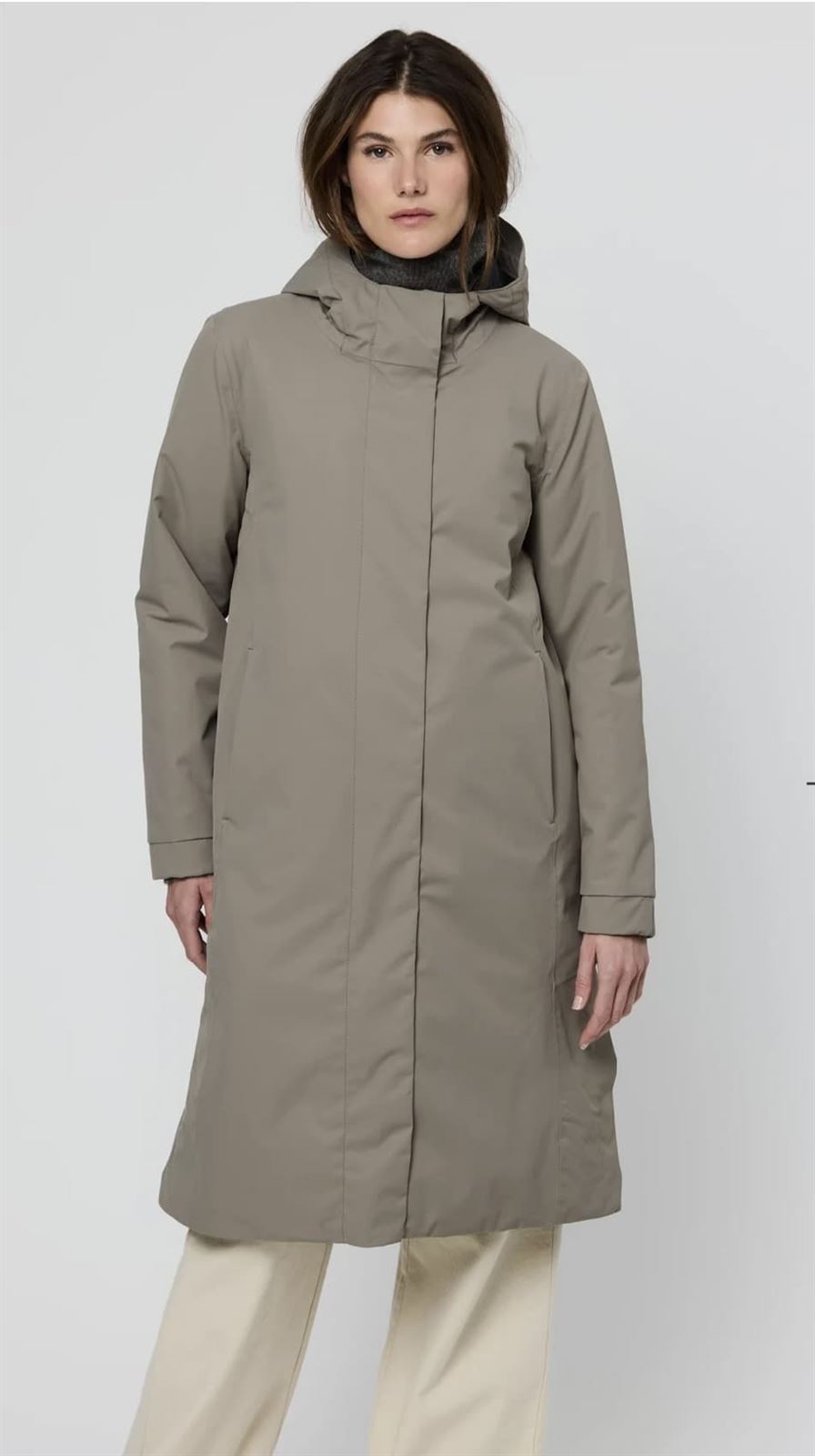 Chaqueta TANTÄ GEL Winter Twig gris topo - Imagen 10