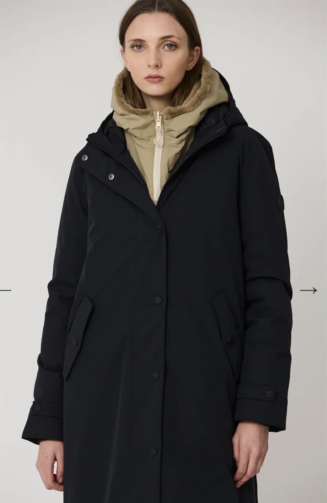 Chaqueta TANTÄ GIVRE Black - Imagen 3
