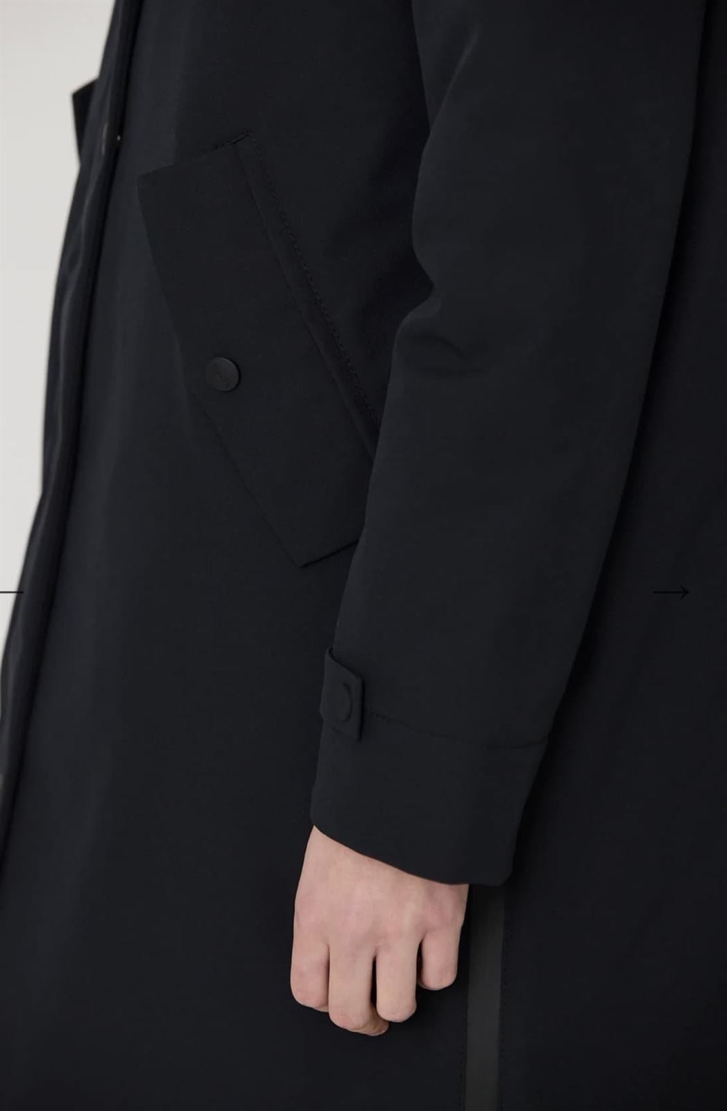 Chaqueta TANTÄ GIVRE Black - Imagen 4