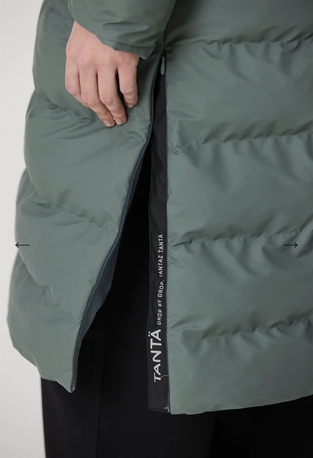 Chaqueta TANTÄ GLAZE Balsam Green Verde - Imagen 2