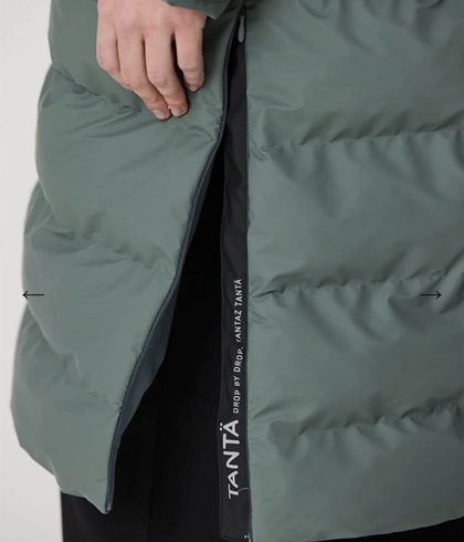 Chaqueta TANTÄ  GLAZE  Balsam Green Verde - Imagen 2