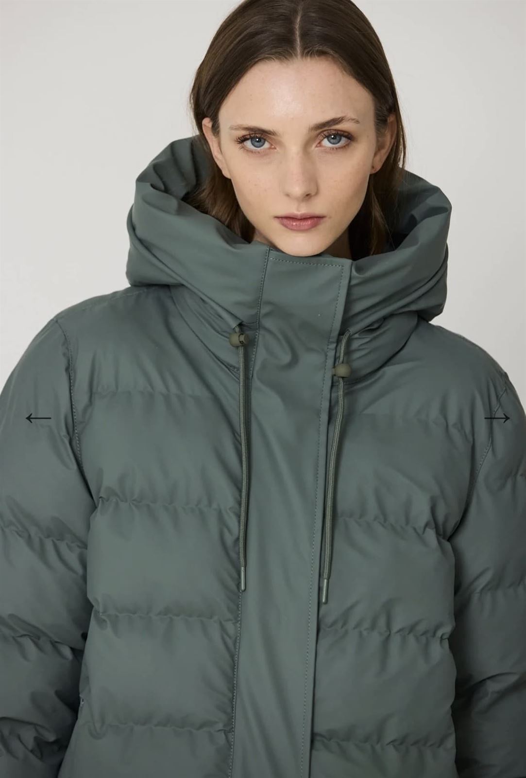 Chaqueta TANTÄ GLAZE Balsam Green Verde - Imagen 3