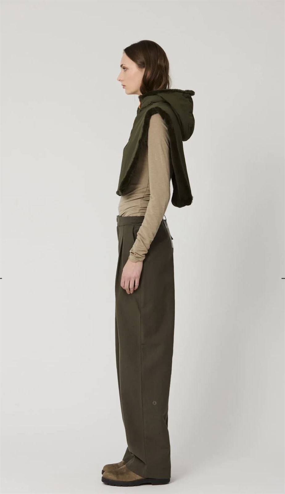 Chaqueta TANTÄ KHAKI Verde - Imagen 1