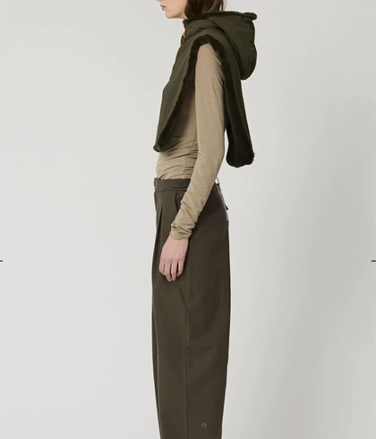 Chaqueta TANTÄ KHAKI Verde - Imagen 1