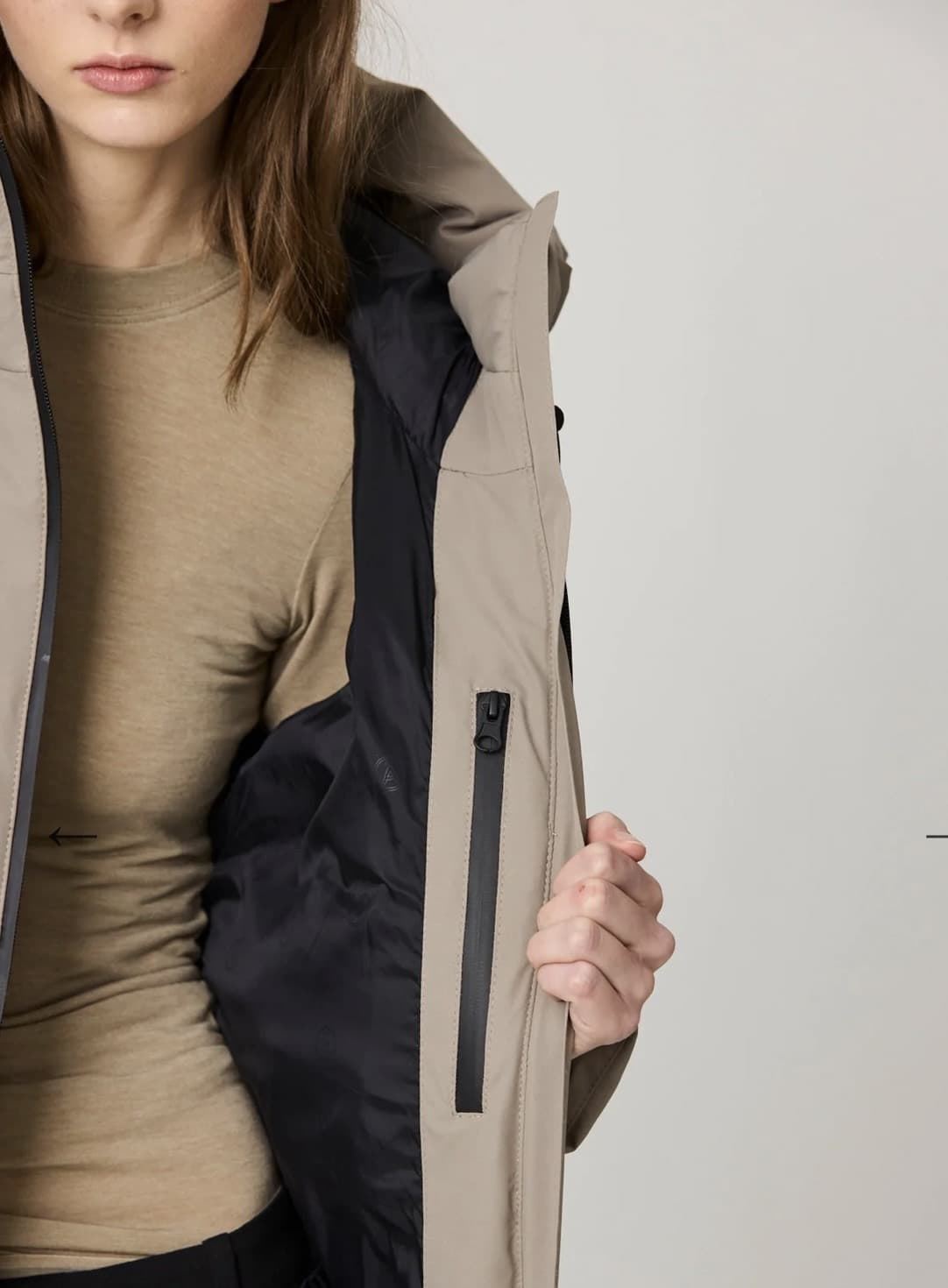 Chaqueta TANTÄ SNESTORM Winter Twig - Imagen 5