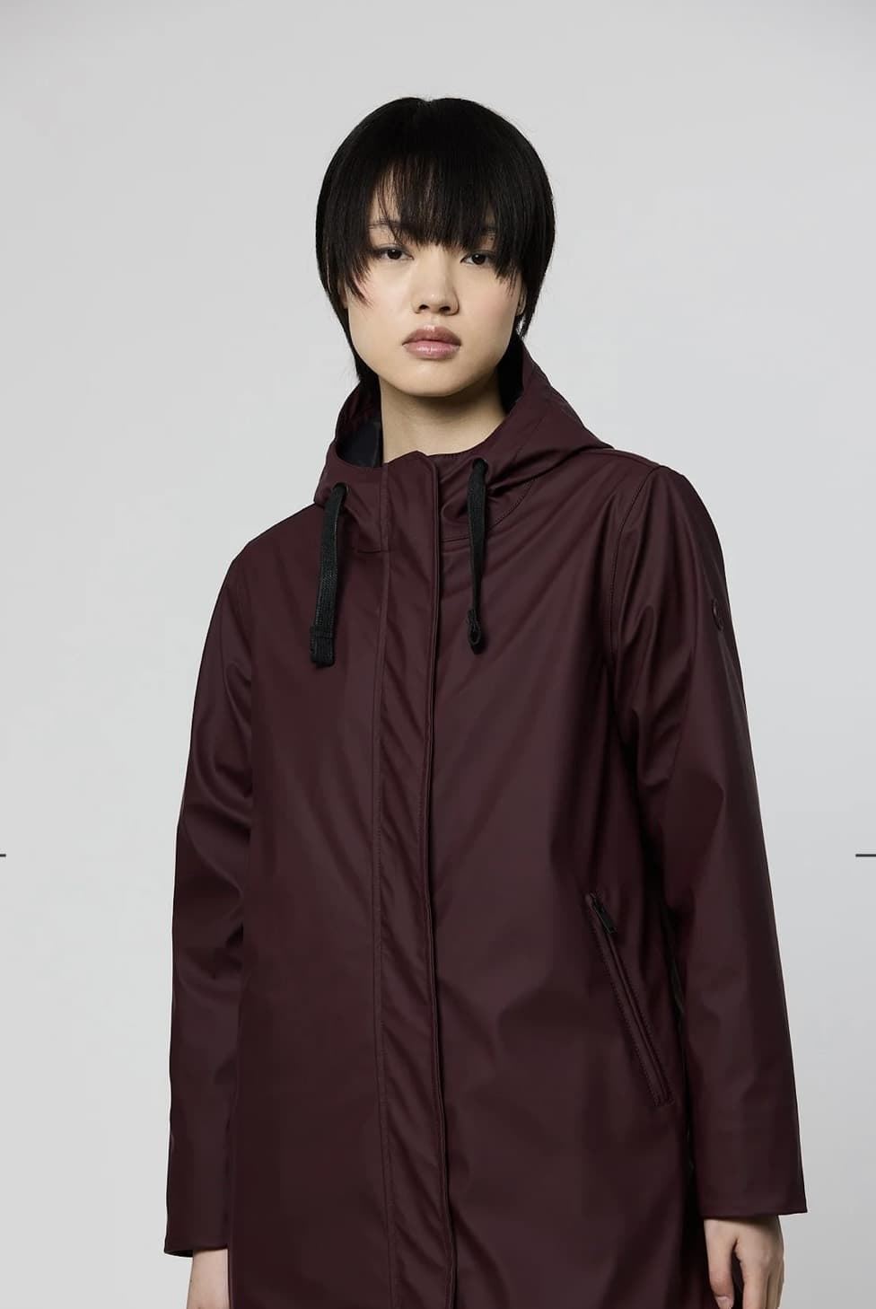 Chaqueta TANTÄ SNOW FIG berenjena - Imagen 1