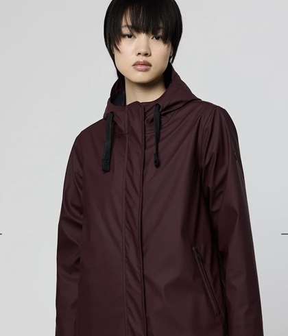 Chaqueta TANTÄ SNOW FIG berenjena - Imagen 1