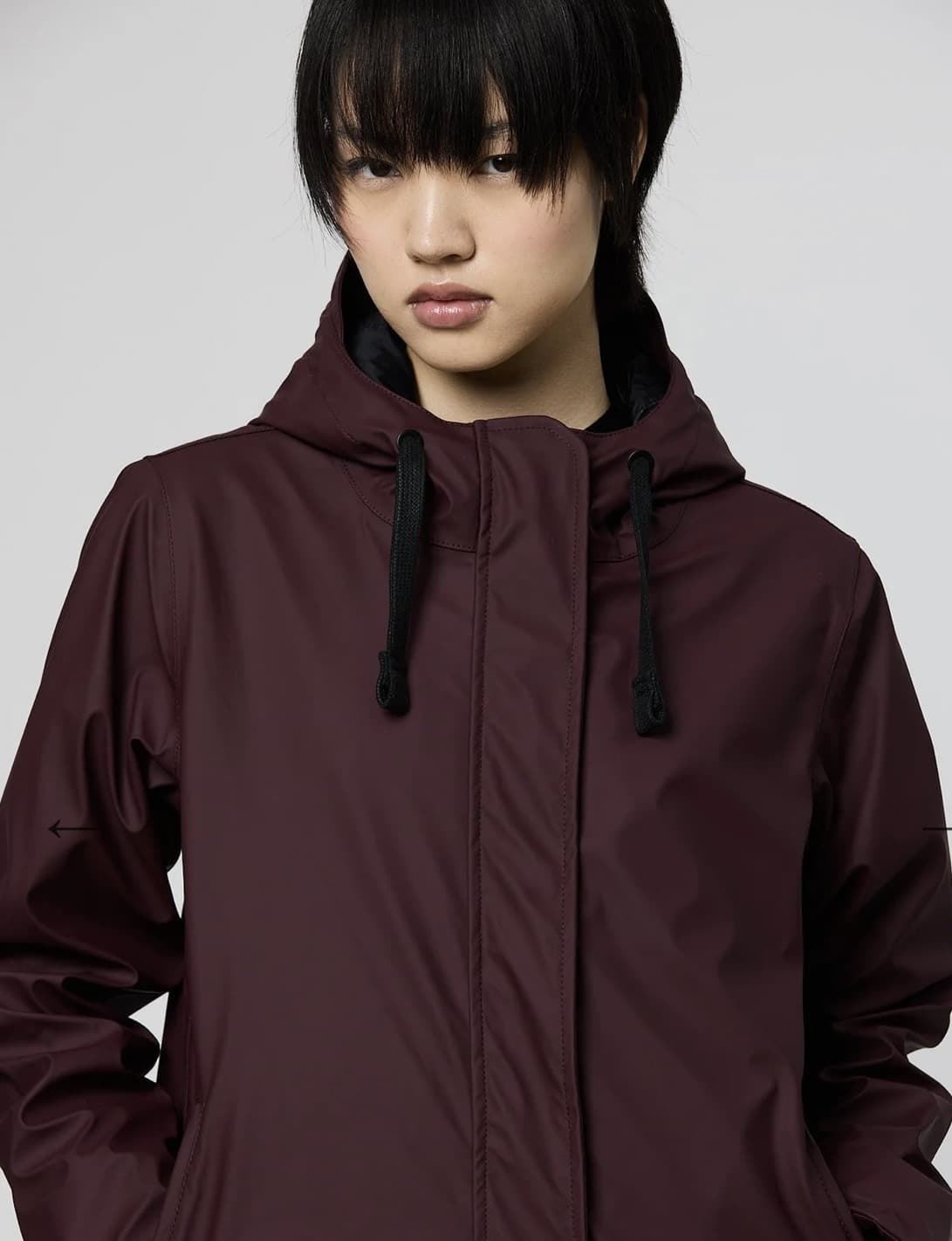 Chaqueta TANTÄ SNOW FIG berenjena - Imagen 5