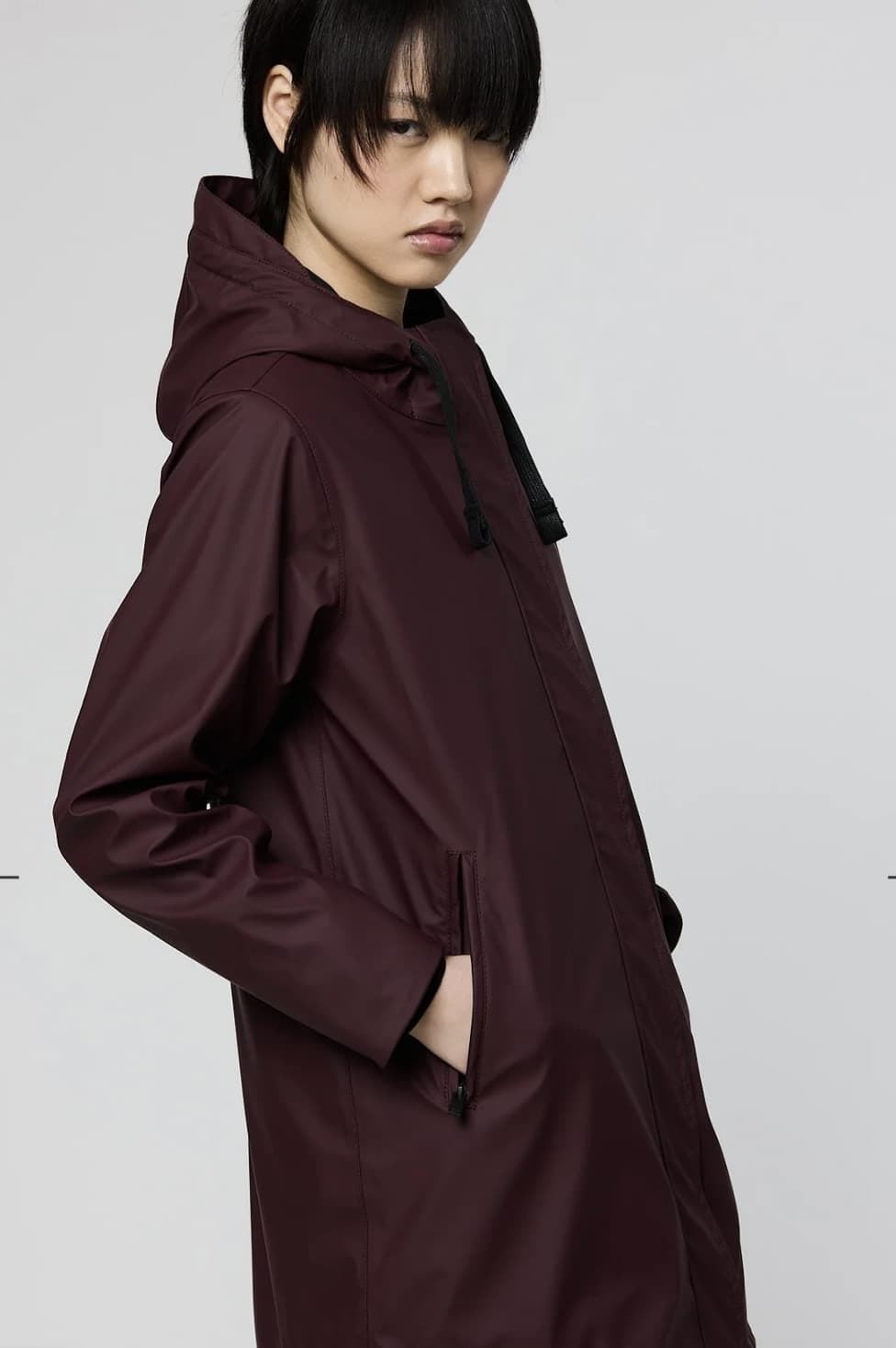 Chaqueta TANTÄ SNOW FIG berenjena - Imagen 6