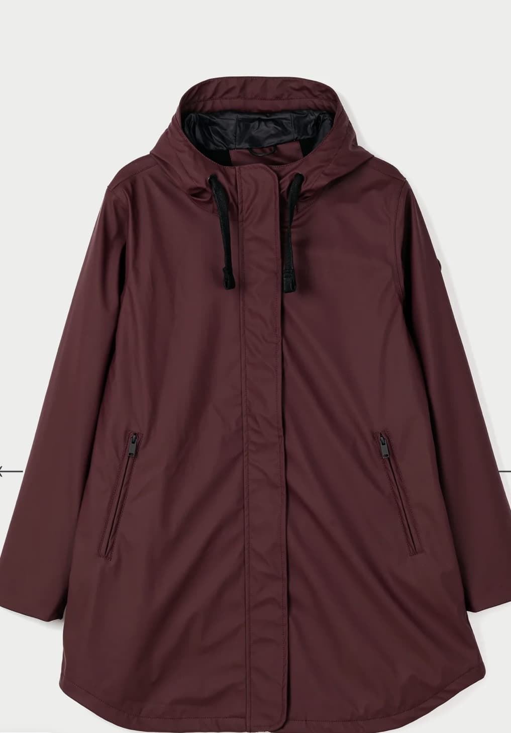 Chaqueta TANTÄ SNOW FIG berenjena - Imagen 7