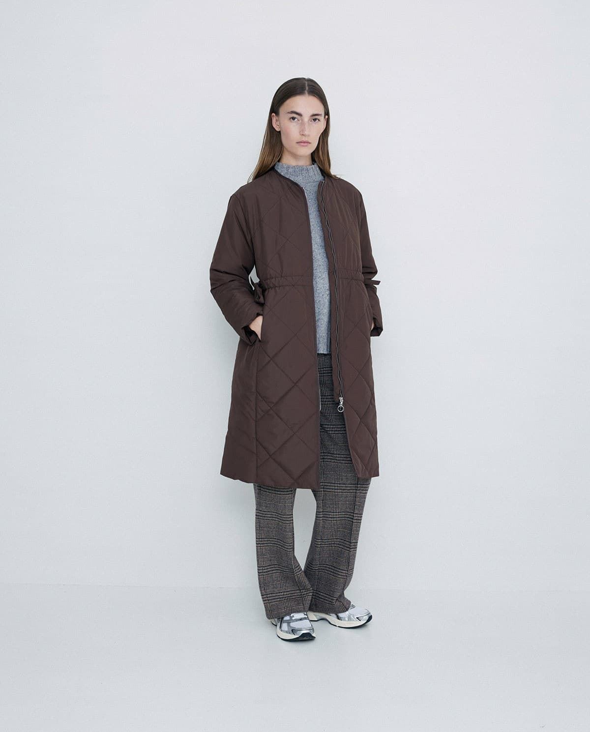 CHAQUETA YERSE ACOLCHADA WATER REPELLENT CHOCOLATE Ref. 41616 - Imagen 3