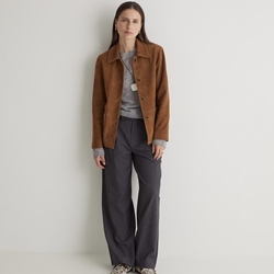 Chaqueta Yerse Ante camel 100% piel - Imagen 1