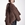 CHAQUETÓN ALBA CONDE 6886 TEDDY MARRÓN CHOCOLATE - Imagen 2