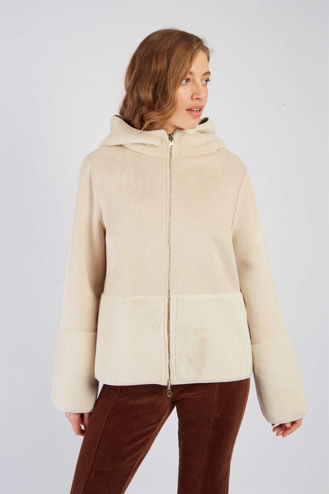 Chaquetón DERHY RECITAL VESTE crudo - Imagen 4