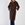 Chaquetón Derhy REVUS VESTE Reversible marrón chocolate - Imagen 1