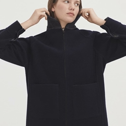 Chaquetón Nice Things reversible cuadros y liso - Imagen 1