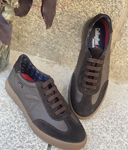 Deportiva Callaghan 35002 tuna marrón - Imagen 1