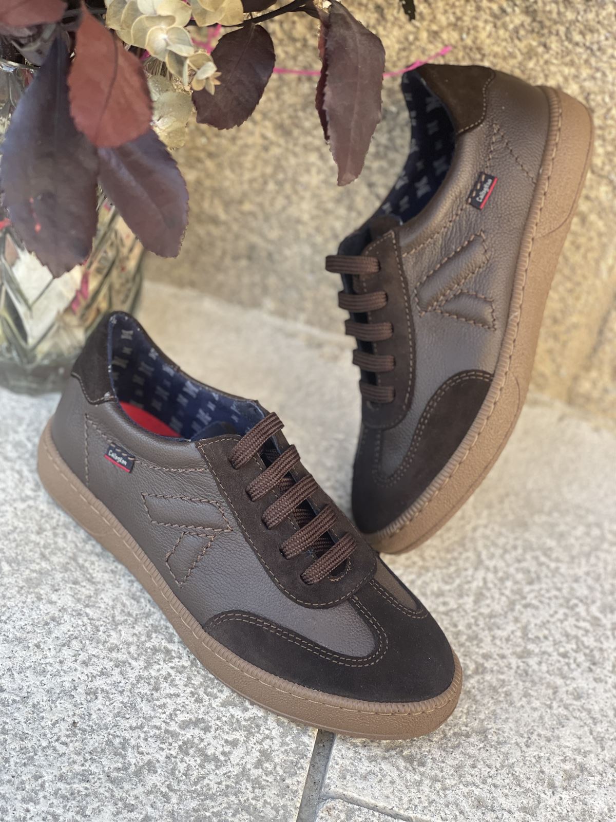 Deportiva Callaghan 35002 tuna marrón - Imagen 2