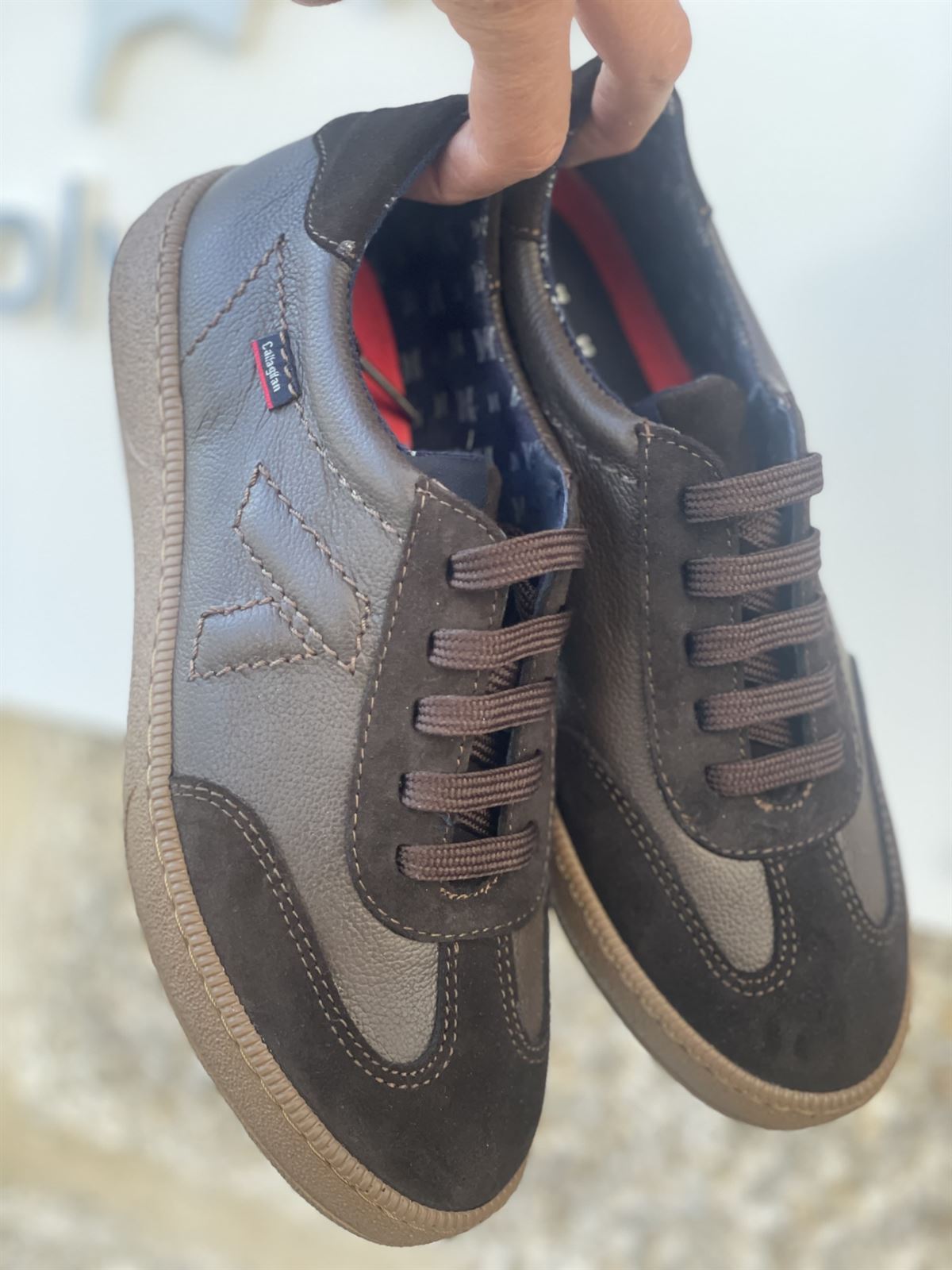 Deportiva Callaghan 35002 tuna marrón - Imagen 4