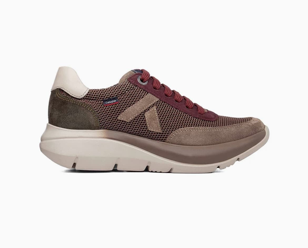 Deportiva Callaghan 62400 Tuna trufa  Algoritmo Sra Marron Rojo - Imagen 3