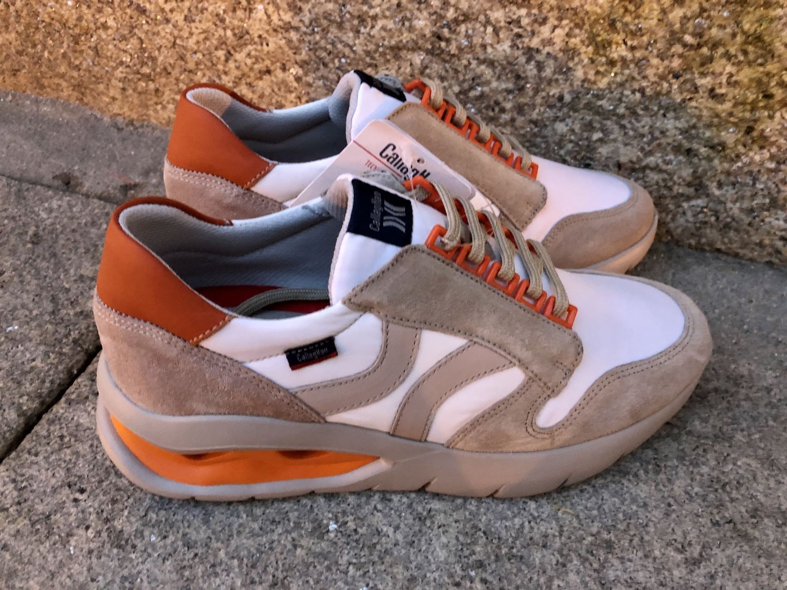 deportiva callaghan naranja - Imagen 4