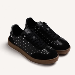 Deportiva Gioseppo 80670 piel tachas negra - Imagen 2