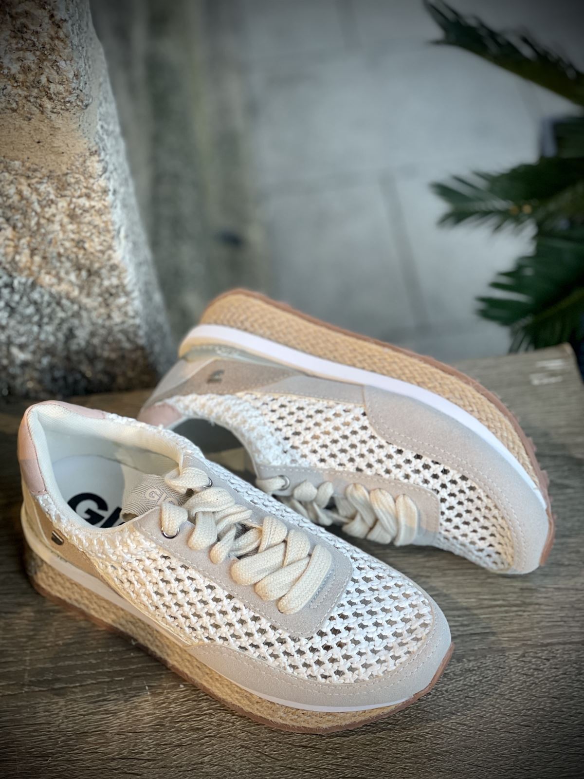Deportiva Gioseppo rejilla blanca - Imagen 1