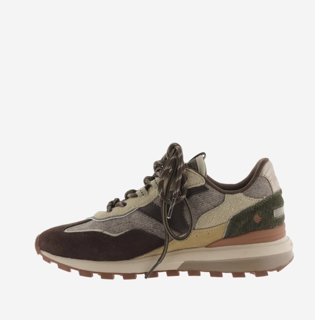 Deportiva VICTORIA 1156117 LUNA MULTIMATERIAL Marrón Choco - Imagen 3
