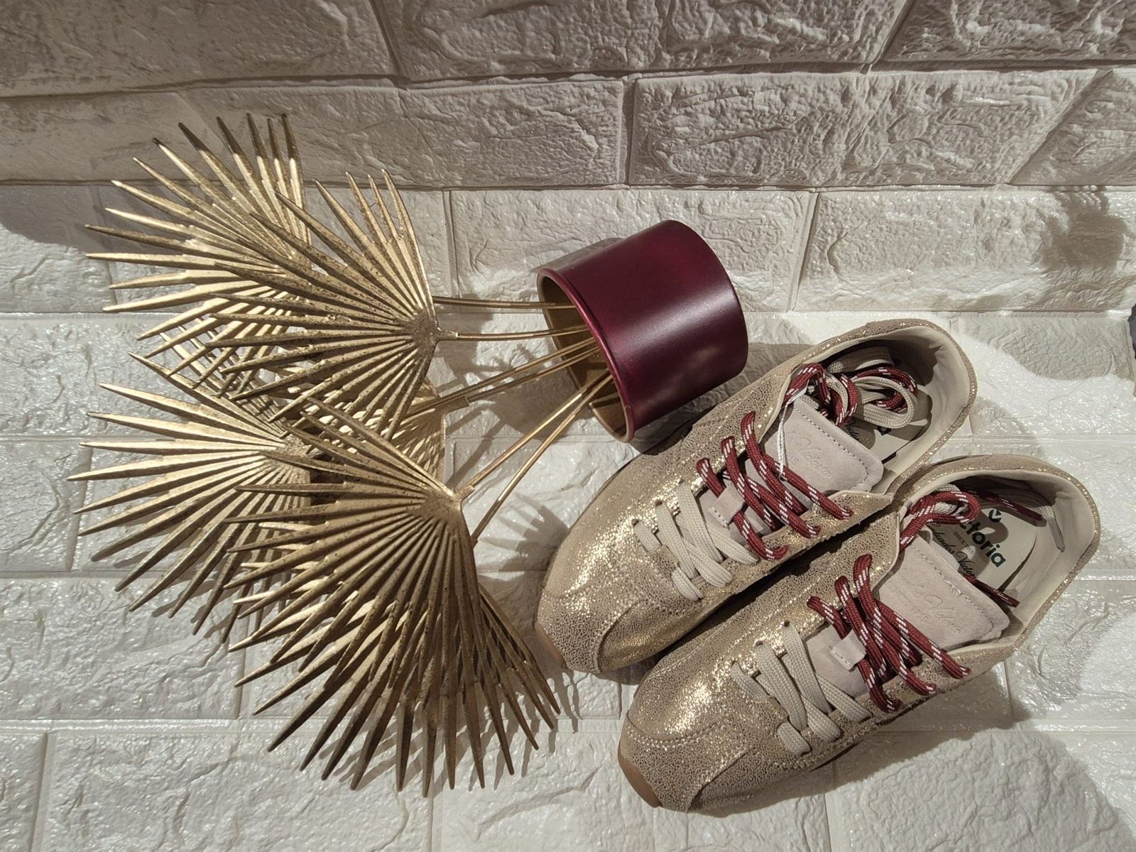 Deportiva VICTORIA 1159101 ASTER serraje platino - Imagen 1