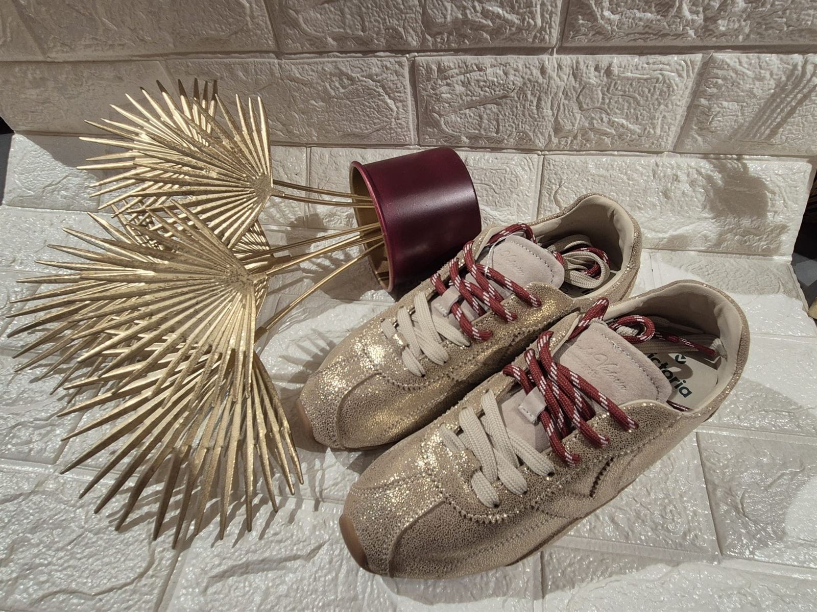 Deportiva VICTORIA 1159101 ASTER serraje platino - Imagen 4