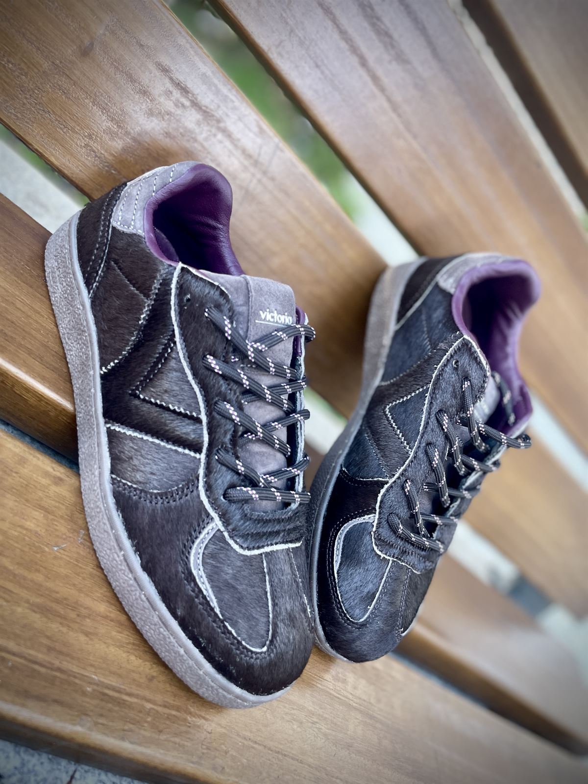 Deportiva VICTORIA 1267100 LONDRES POTRO MARRÓN CHOCOLATE - Imagen 1