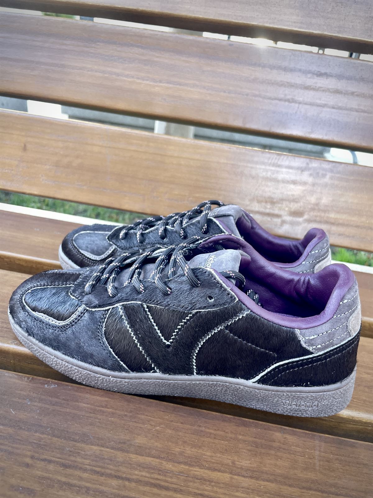 Deportiva VICTORIA 1267100 LONDRES POTRO MARRÓN CHOCOLATE - Imagen 2