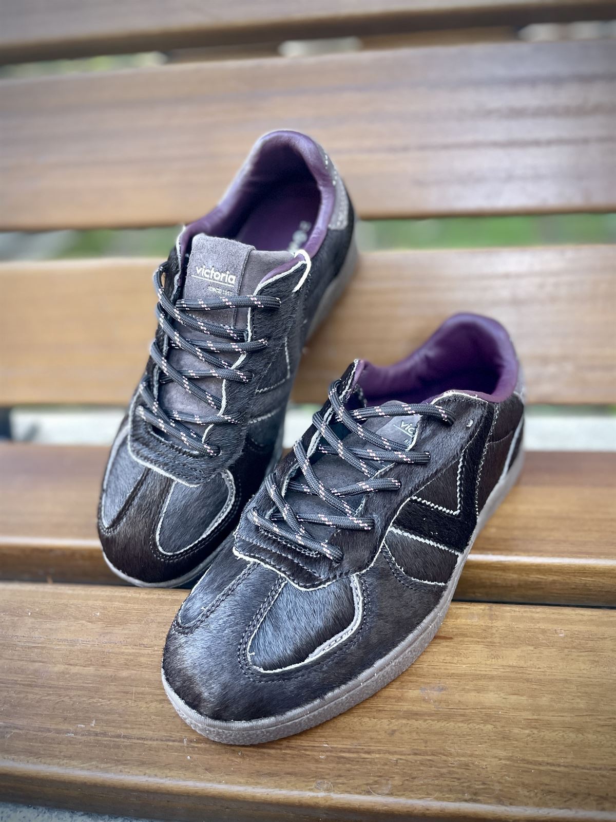 Deportiva VICTORIA 1267100 LONDRES POTRO MARRÓN CHOCOLATE - Imagen 3