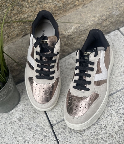 Deportiva VICTORIA MADRID METAL & SERRAJE 1258273-76 bronce - Imagen 2