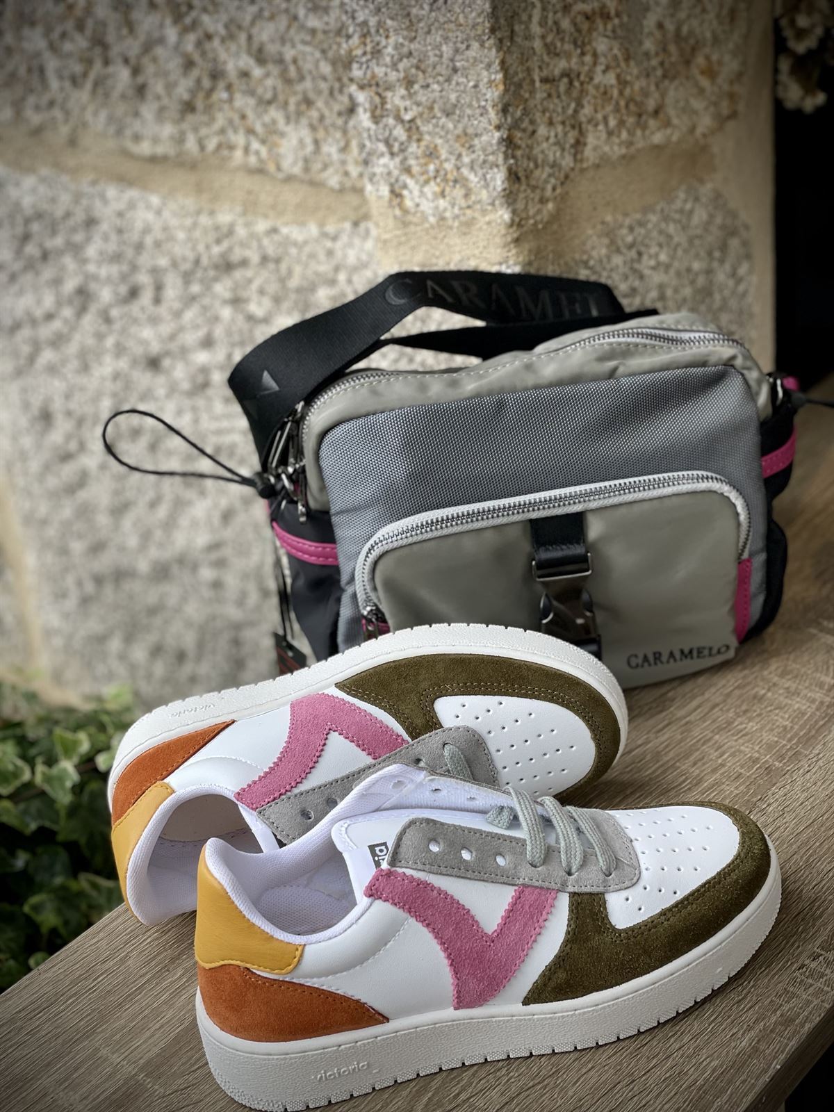 Deportiva VICTORIA multicolor retro - Imagen 4