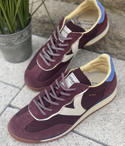 Deportiva VICTORIA SATURNO NYLON & SERRAJE 1158101-41 BURDEOS - Imagen 1