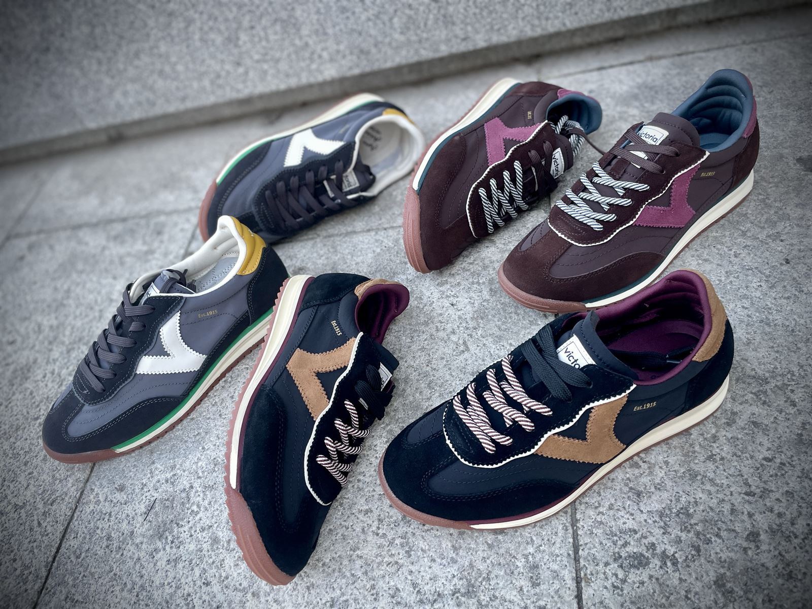 Deportiva VICTORIA SATURNO NYLON & SERRAJE 1158113 Marrón - Imagen 6