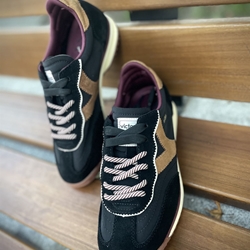 Deportiva VICTORIA SATURNO NYLON & SERRAJE 1158113 Negro - Imagen 2