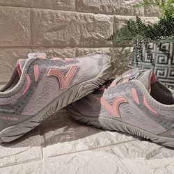 Deportiva VICTORIA TERRATECH BAREFOOT MESH unisex gris rosa - Imagen 1