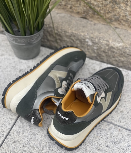 Deportiva VICTORIA VIENTO NYLON METAL & SERRAJE 1157115-65 kaki - Imagen 1