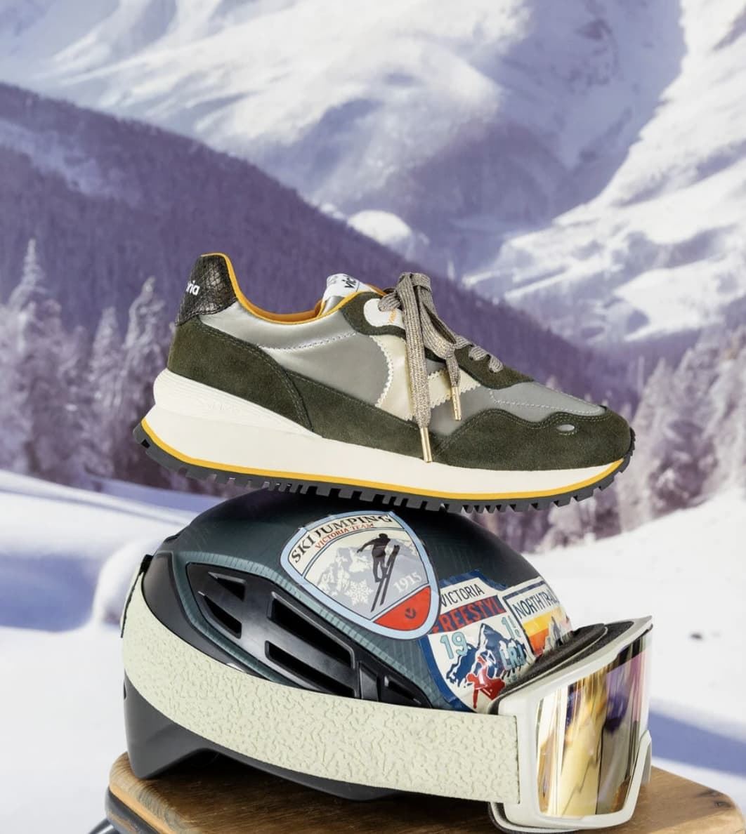 Deportiva VICTORIA VIENTO NYLON METAL & SERRAJE 1157115-65 kaki - Imagen 3