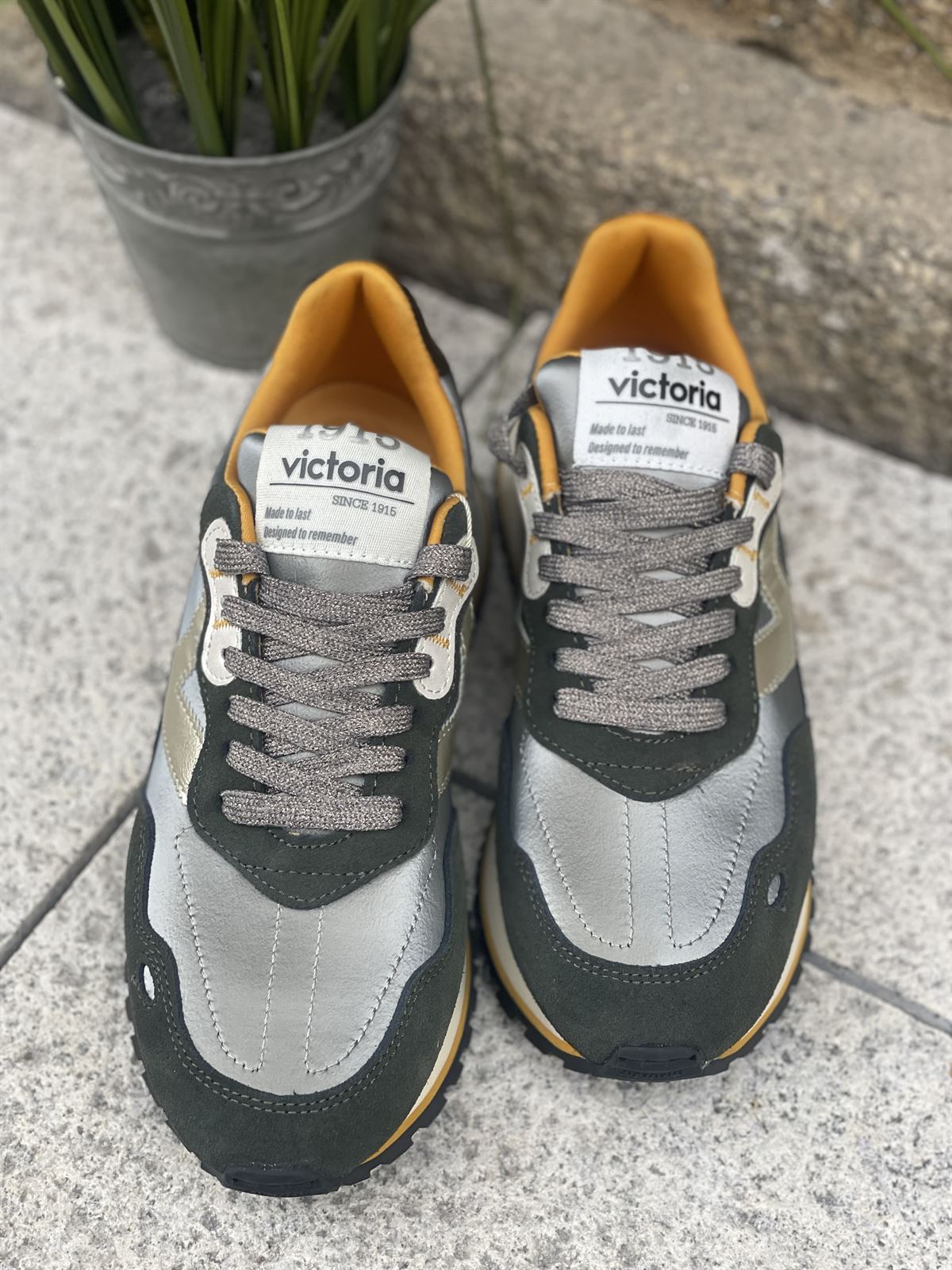 Deportiva VICTORIA VIENTO NYLON METAL & SERRAJE 1157115-65 kaki - Imagen 5