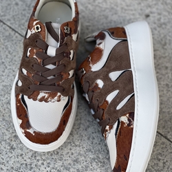 Deportivas NOA HARMON BRAVA blanca y print - Imagen 1