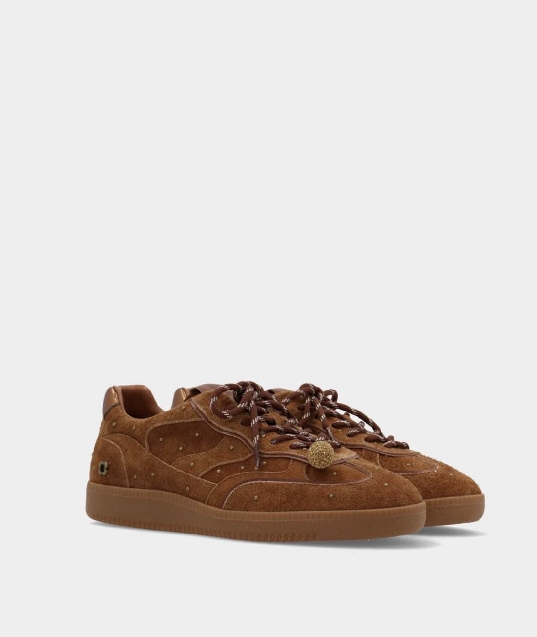 Deportivas Noa Harmon TEN piel charms camel - Imagen 2