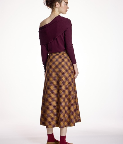 FALDA  ALBA CONDE 5207 DE CUADROS - Imagen 2