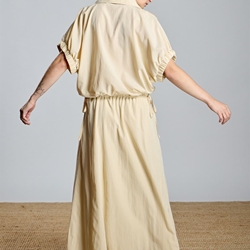 FALDA ALBA CONDE MIDI LARGA 2201-420-13 BEIGE - Imagen 1