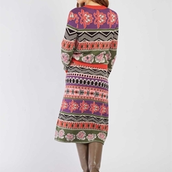 Falda Derhy JOZEFA multicolor tejas - Imagen 1