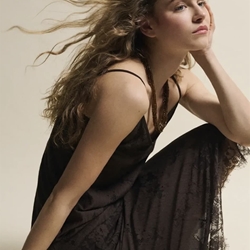 Falda ese O ese AMANDA lencera marrón chocolate - Imagen 2