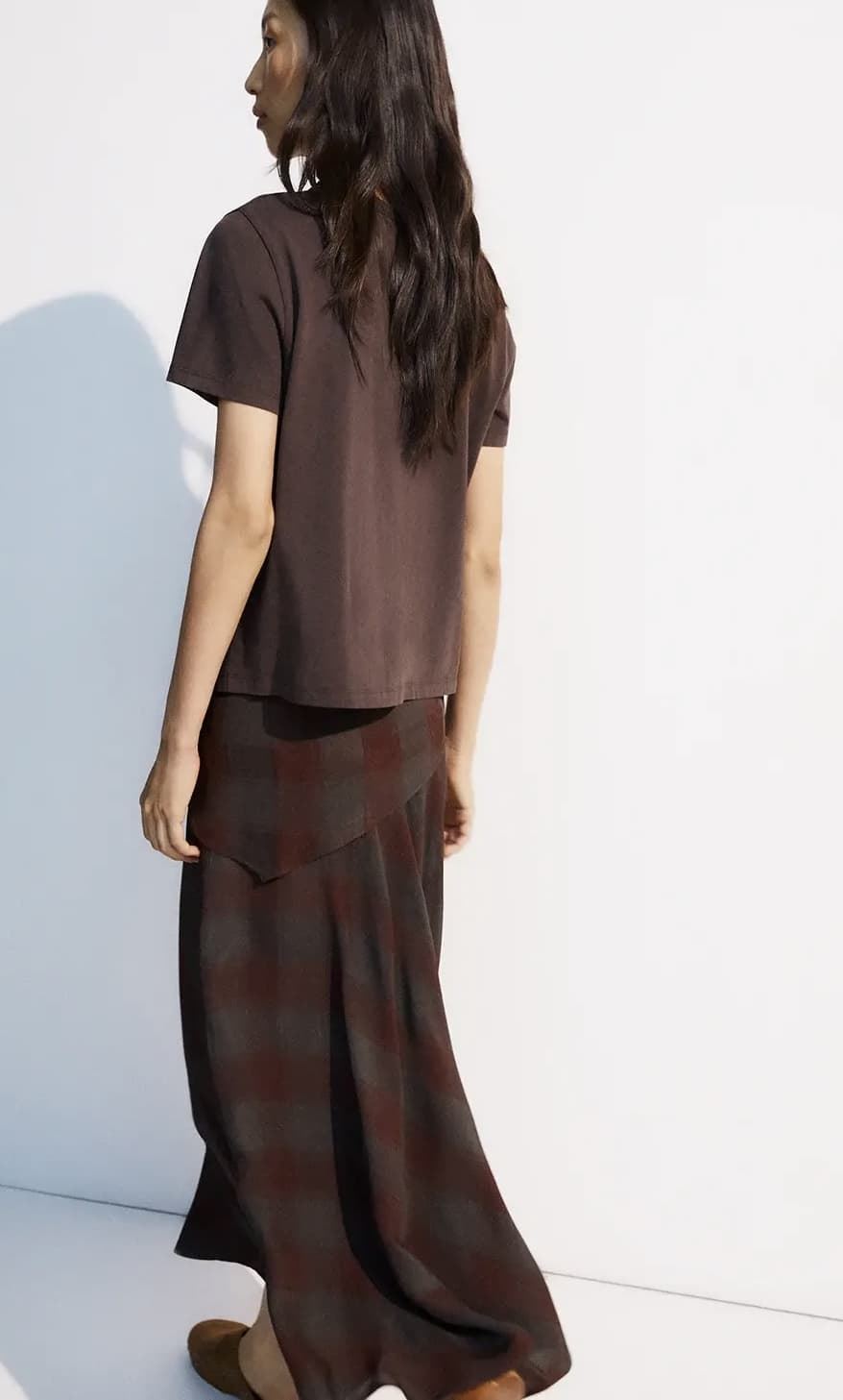 FALDA ese O ese Ref.: 305254-1160 // F.GALWAY BURGUNDY CHECKS - Imagen 5