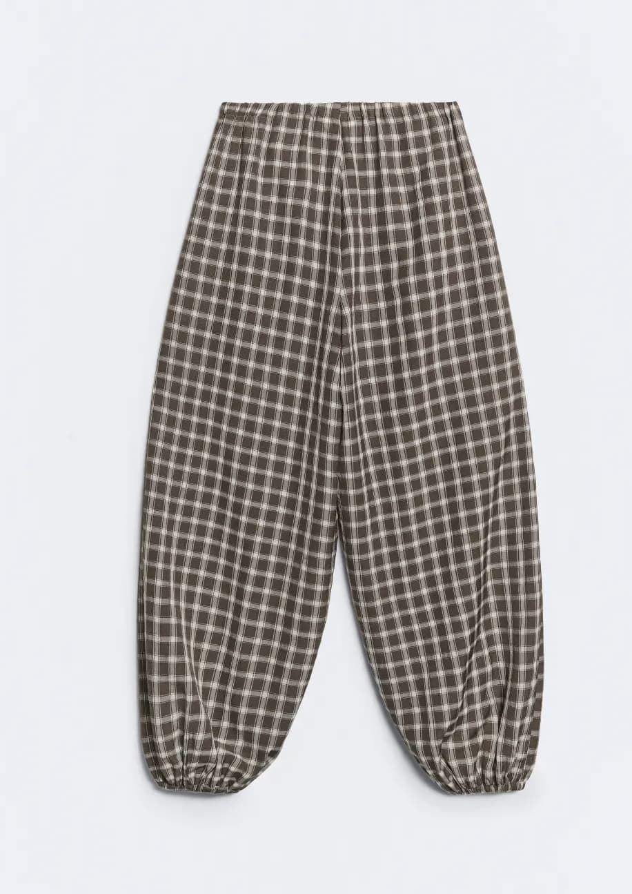 FALDA ese O ese Ref.: 305558-1200 // PANT.LUXOR CHECKS marrón - Imagen 4